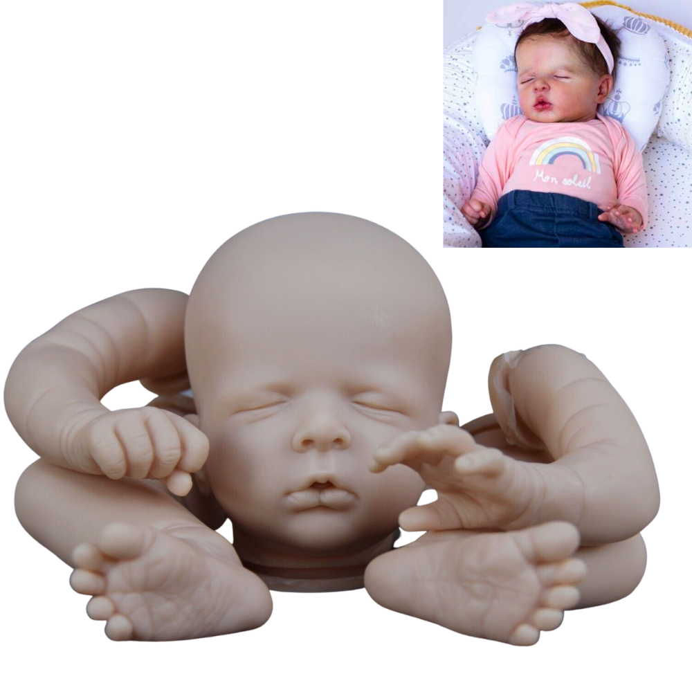 Baby Products Kit For Newborn - 20inch Unpainted Reborn Doll Kit Luisa