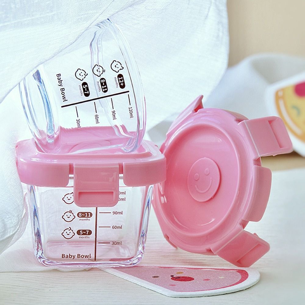 Baby Food Storage Jar - 170ml Frozen Baby Food Glass Cup