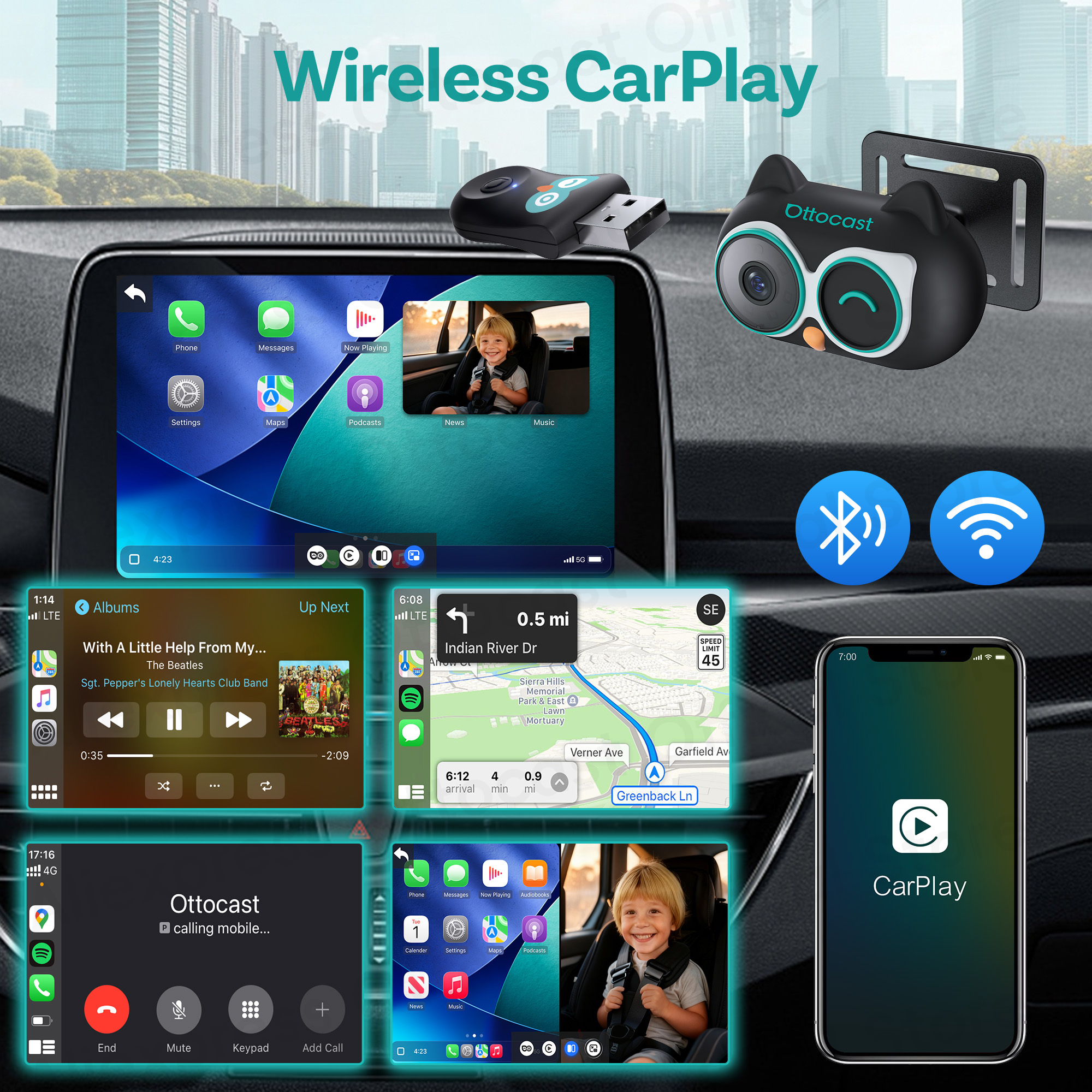 Ottocast Cabin Care Adapter Wi – обзор и цена Wireless Baby Monitor