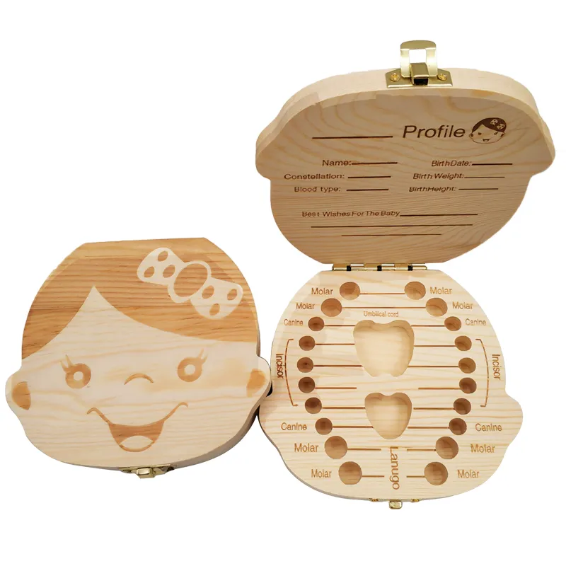 Baby Tooth Box Spanish/Dutch/F – обзор и цена Baby Products Storage Box
