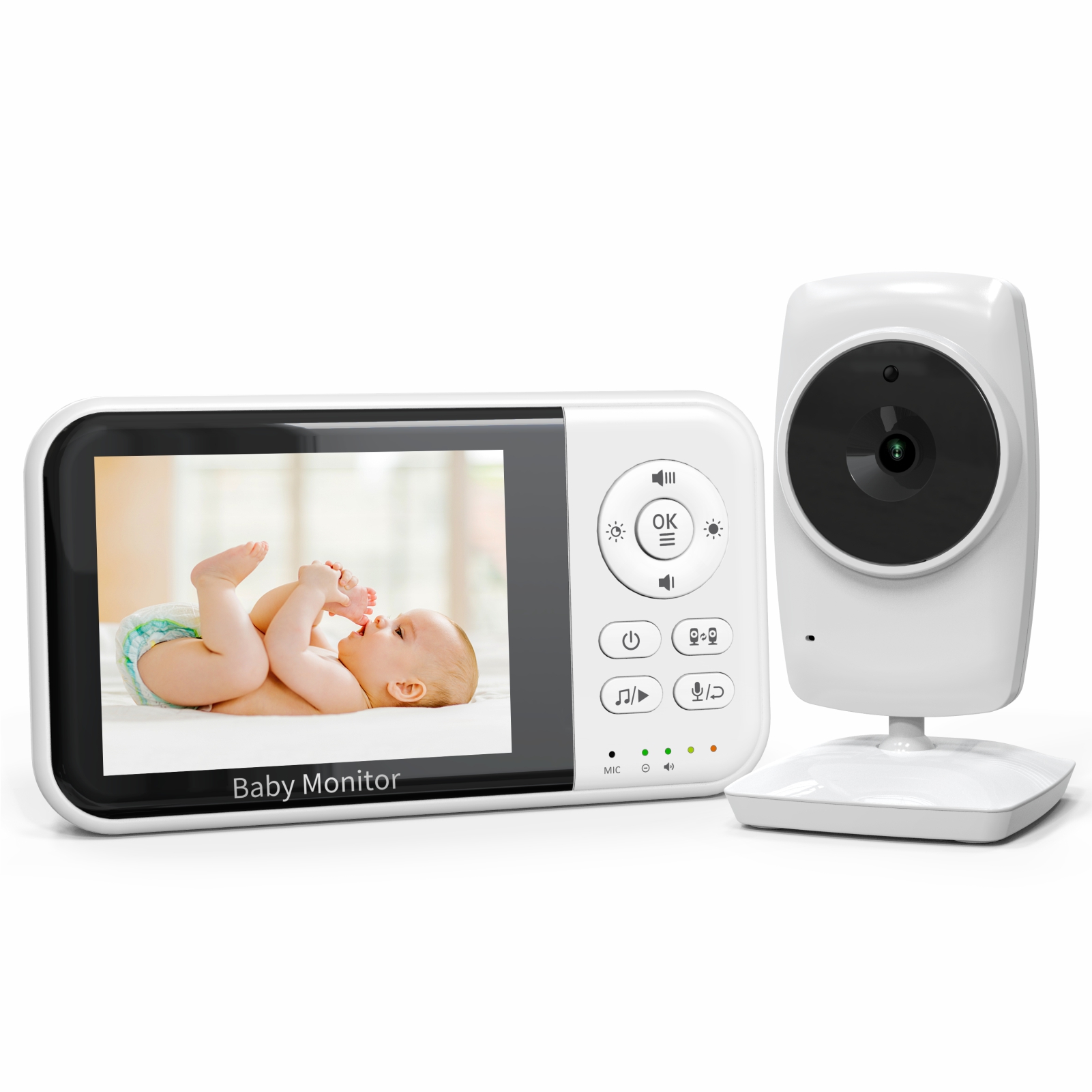 3.2 inch 2x Zoom Wireless Vide – обзор и цена Wireless Baby Monitor