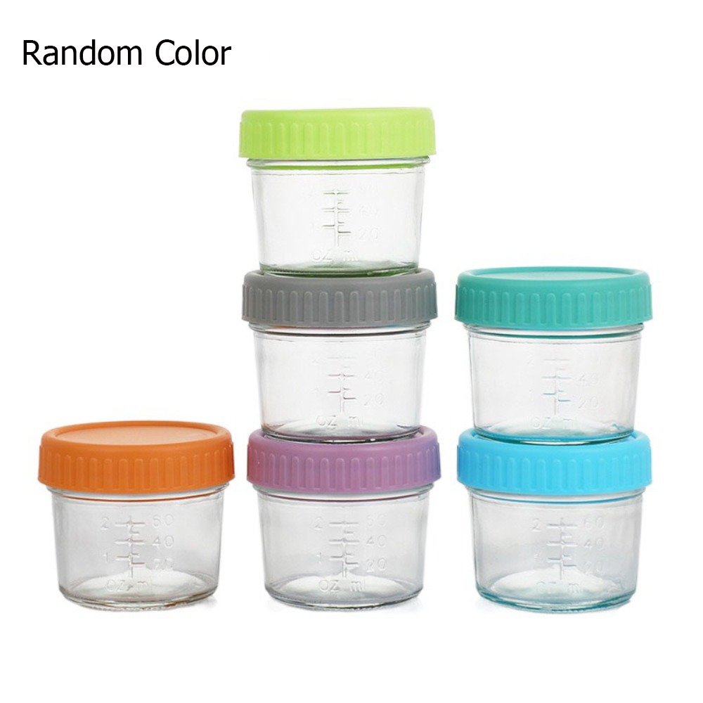 6pcs Mason Jar Glass Baby Food – обзор и цена Baby Food Storage Jar