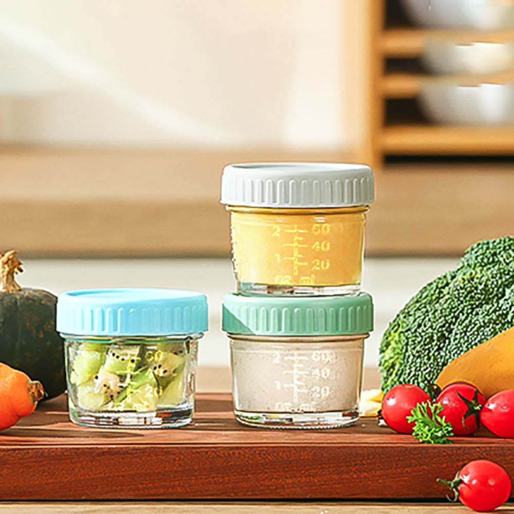 6pcs Mason Jar Glass Baby Food – обзор и цена Baby Food Storage Jar