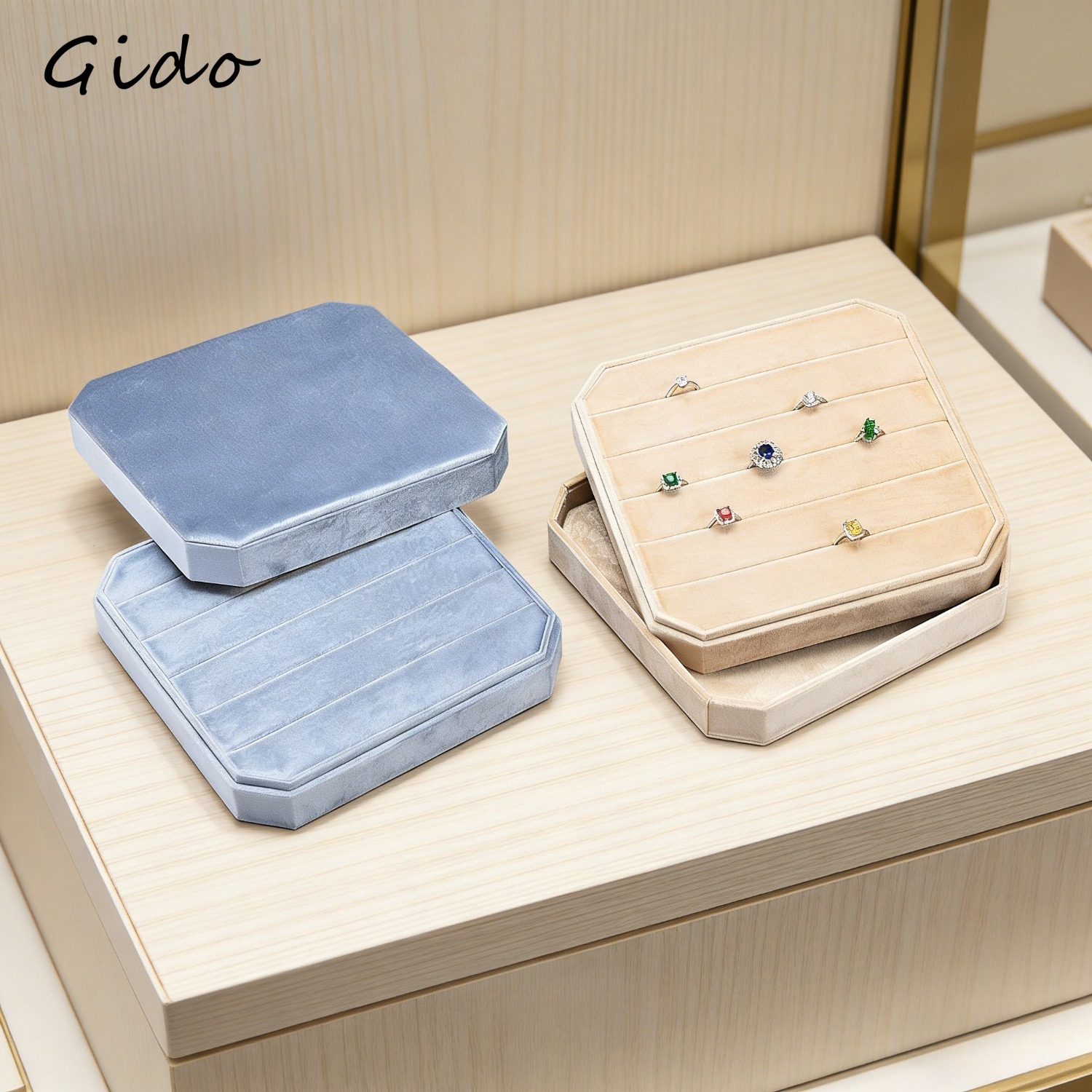 Velvet Ring Earring Organizer  – обзор и цена Baby Products Storage Box