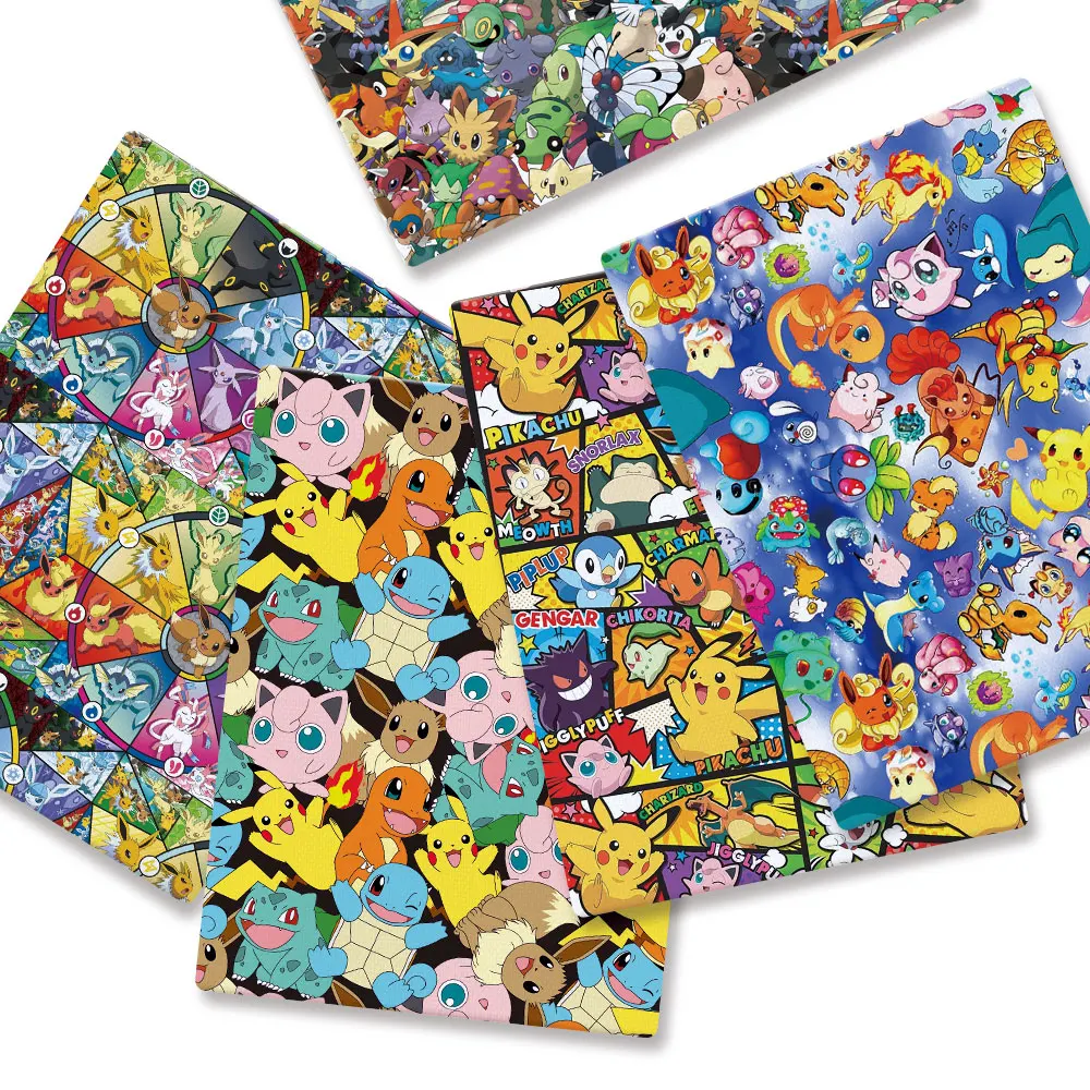 Pokemon Cartoon Fabric140*50cm – обзор и цена Baby Products In Japan