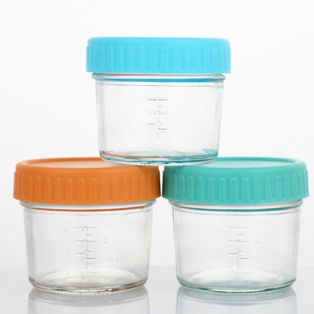 6pcs Multipurpose Glass Baby F – обзор и цена Baby Food Storage Jar