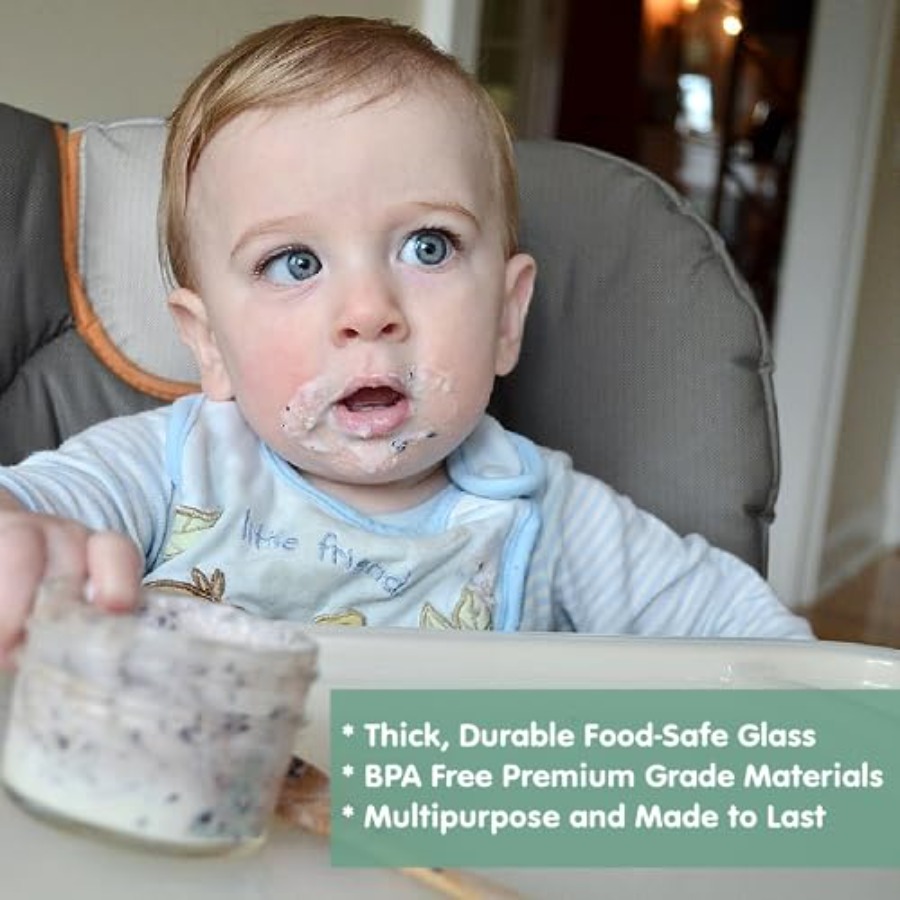 Sage Spoonfuls -12 Pack 4 oz B – обзор и цена Baby Food Storage Jar