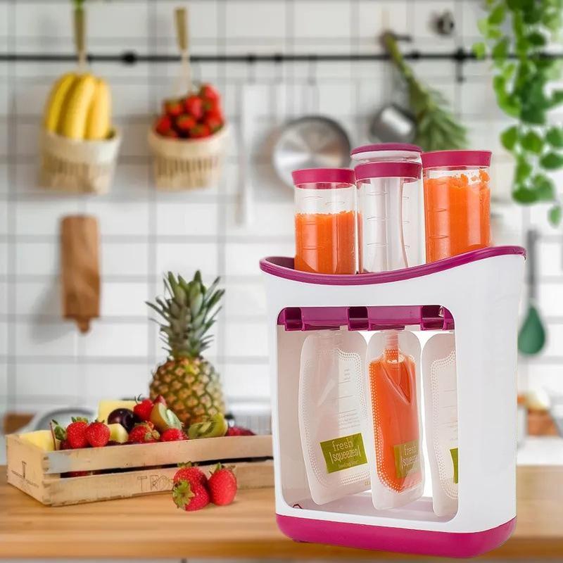 Puree Squeezer Complementary F – обзор и цена Baby Products Storage Box