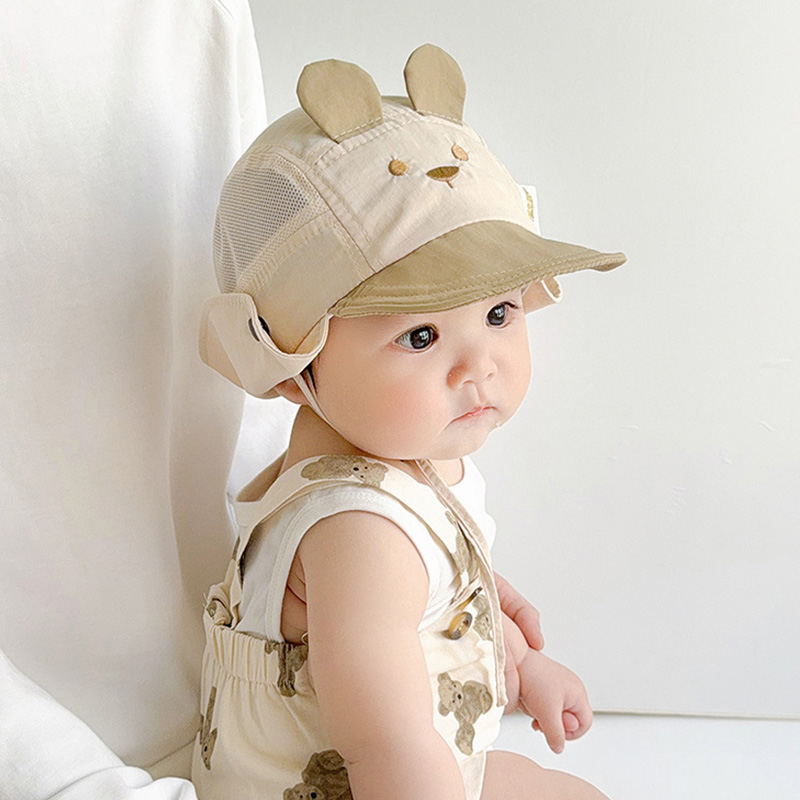 Summer Baby Hat Cartoon Bear E – обзор и цена Infant Head Protector