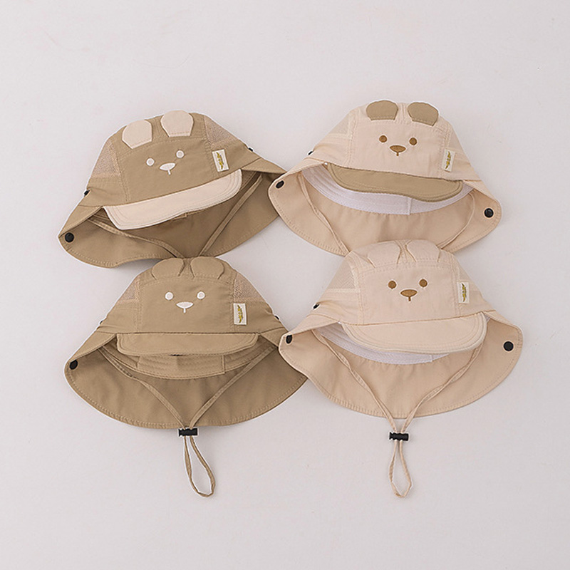 Summer Baby Hat Cartoon Bear E – обзор и цена Infant Head Protector