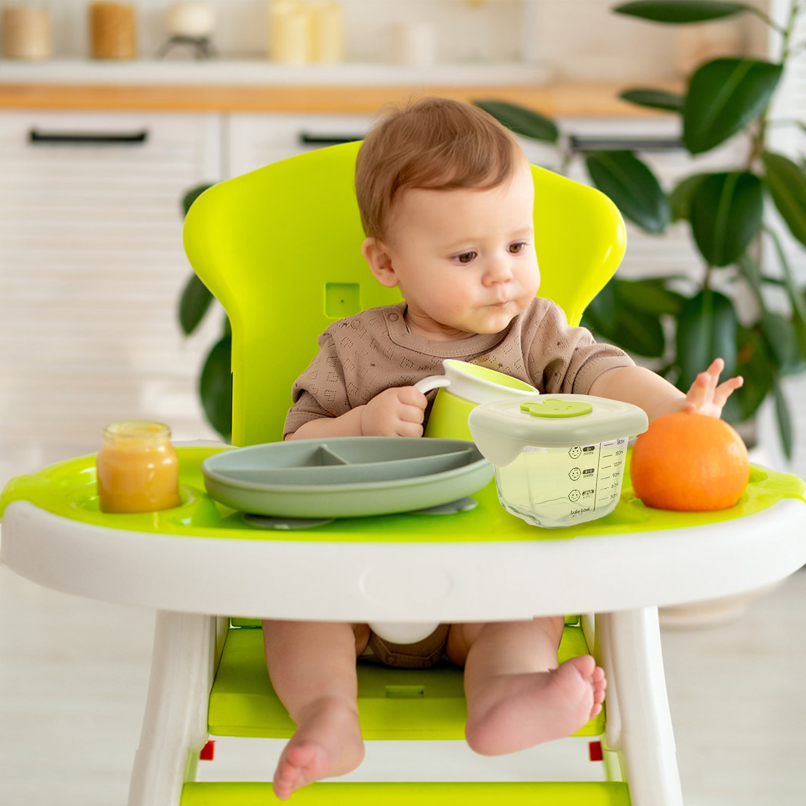 2Pcs Reusable Baby Food Storag – обзор и цена Baby Food Storage Jar
