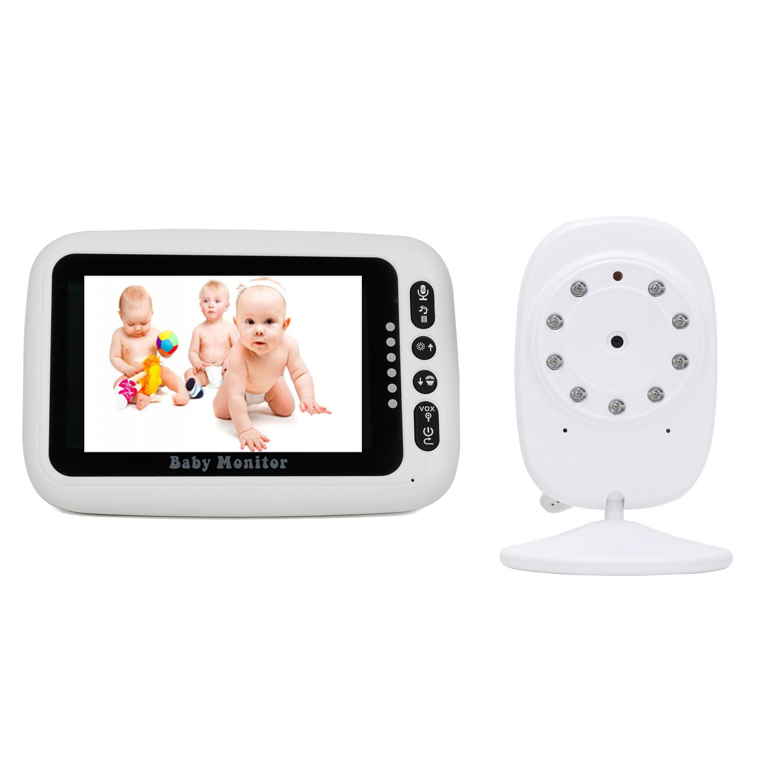4.3inch LCD Screen Wireless Vi – обзор и цена Wireless Baby Monitor
