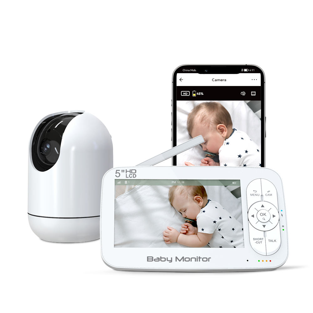 5Inch 2MP 1080P  APP Remote Co – обзор и цена Wireless Baby Monitor