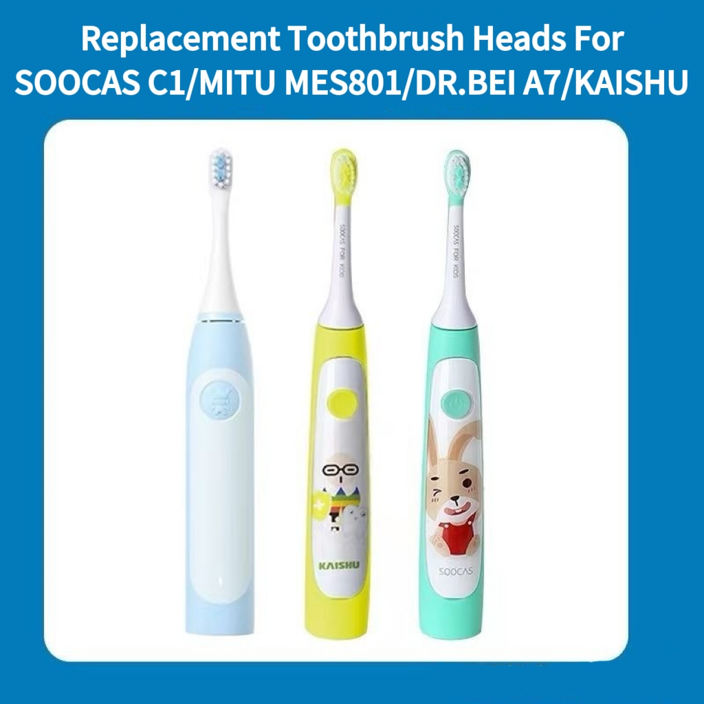 Replacement Toothbrush Heads f – обзор и цена Xiaomi Baby Products