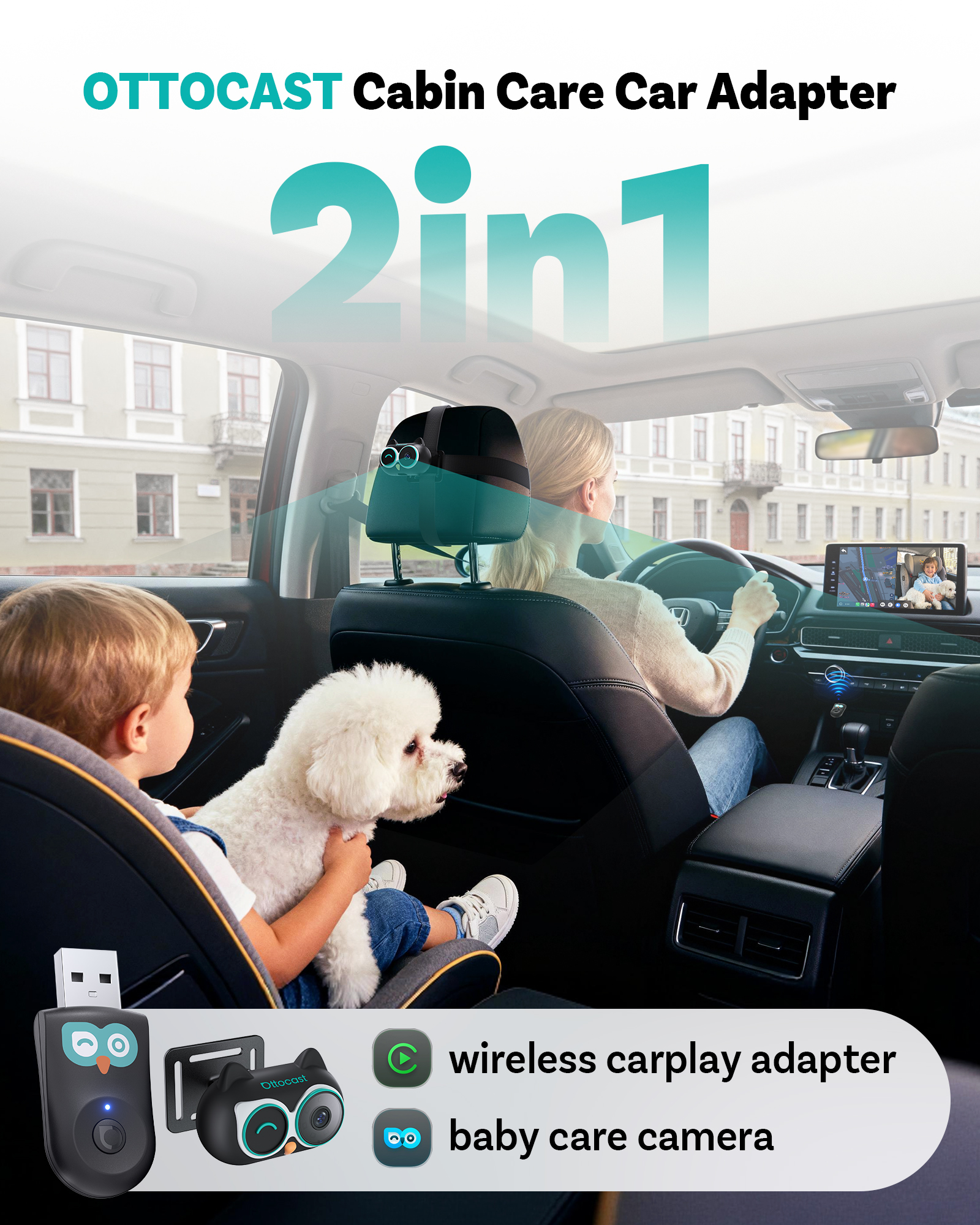 OTTOCAST Cabin Care Wireless C – обзор и цена Wireless Baby Monitor