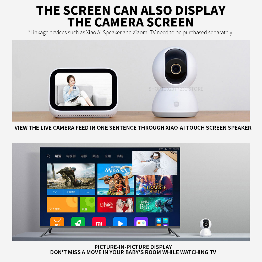 Original Xiaomi Smart Camera 2 – обзор и цена Xiaomi Baby Products