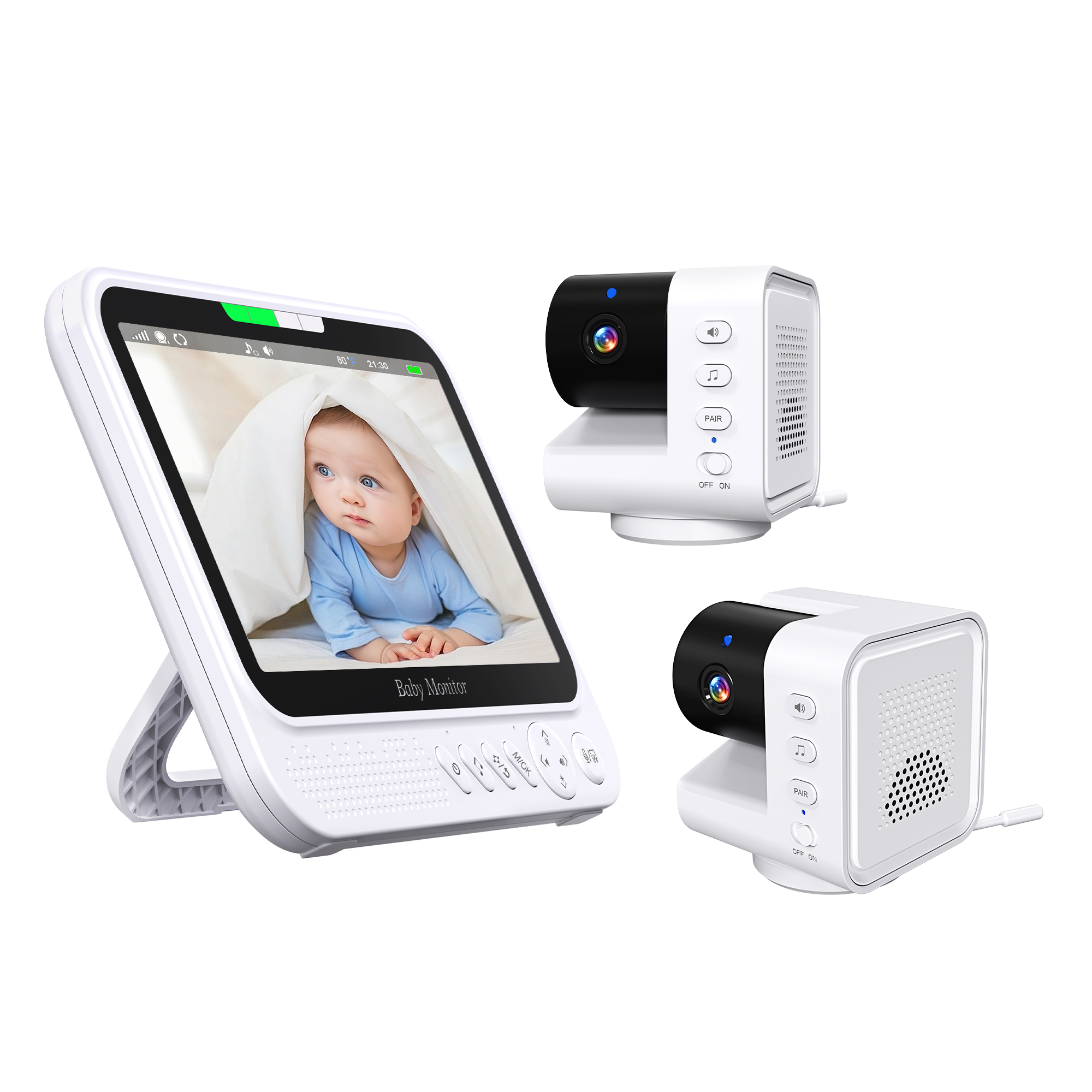 7inch IPS Screen 1v2 Wireless  – обзор и цена Wireless Baby Monitor