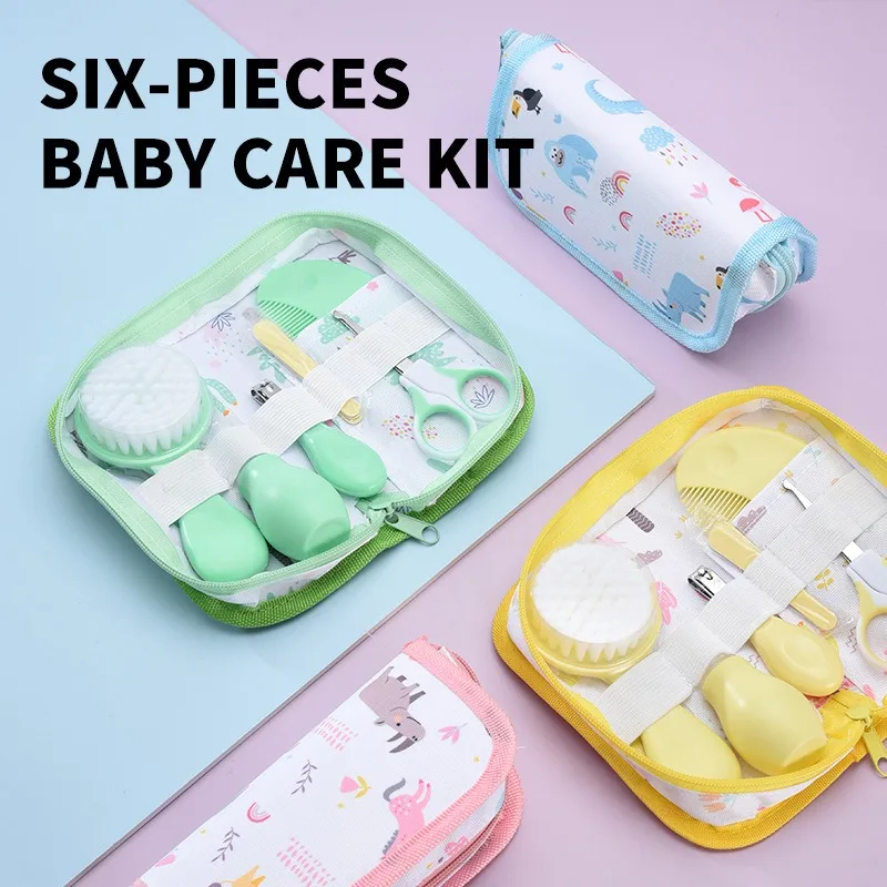 6PCS/Set Baby Care Nursery Car – обзор и цена Baby Products Kit For Newborn