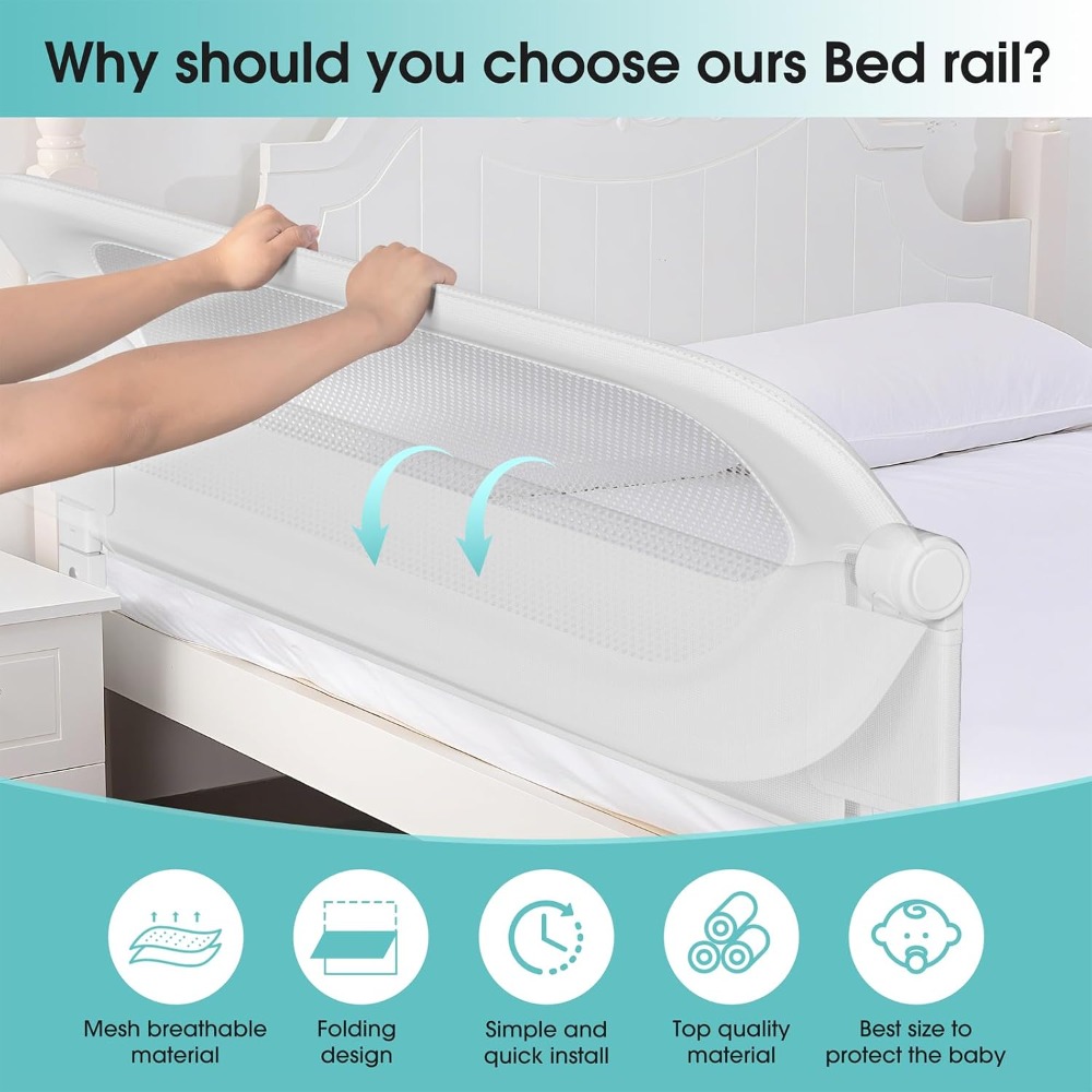 Baby Bed Rail Guard for Toddle – обзор и цена Baby Products In
